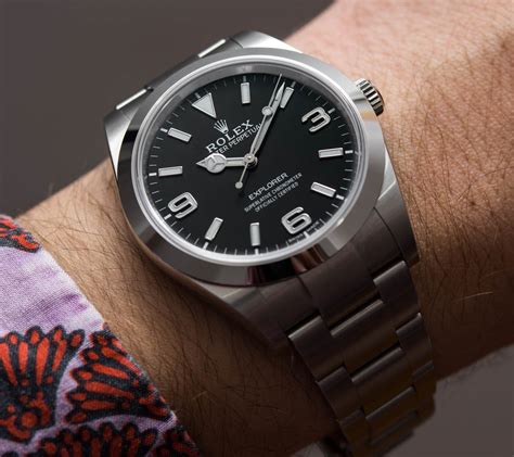 rolex explorer 39mm ref. 214 270